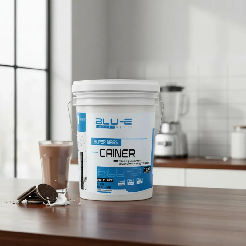 Suplemento Polvo Ultra Mass Gainer Blu Sabores Galleta