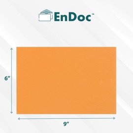 EnDoc 6X9 Clasp Envelopes - 100 Pack - With Clasp Closure & Gummed Seal - 28lb Heavyweight Paper, Manila Brown Kraft Catalog Mailing Envelopes for Legal, Home, Office, Business or School.