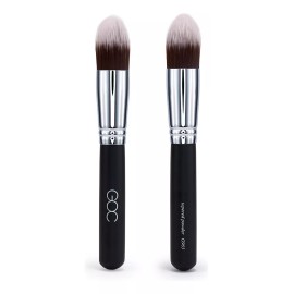 Goc, Brocha, Tapered Powder, Punta Fina Para Polvo, G963