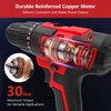 20V Power Drill Cordless, Cordless Drill with Battery and Charger