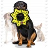 TUFFY Ultimate Gear Ring, Durable Dog Toy (Regular, Yellow Bone)