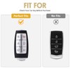 WORCAS Smart 6 Button Key Fob Cover Case Compatible with