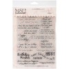 MSE Stamp Sheet, 6 by 8-Inch, Birthday, Clear