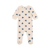 Petit Bateau Unisex Baby Long Sleeve Pyjamas, Avalanche/Beach