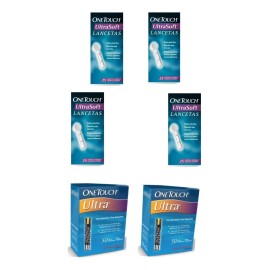 Kit One Touch Ultra Mini X 100 Unidades Más 100 Lancetas
