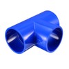 sourcing map 50mm Slip Tee PVC Pipe Fitting T-Shaped Coupling