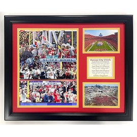 2023 LVIII Champions | Framed Photo Collages (18"x22", Dynasty - 3x Champs)