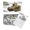 TAMIYA 35360 1/35 US Light Tank M3 Stuart Plastic Model