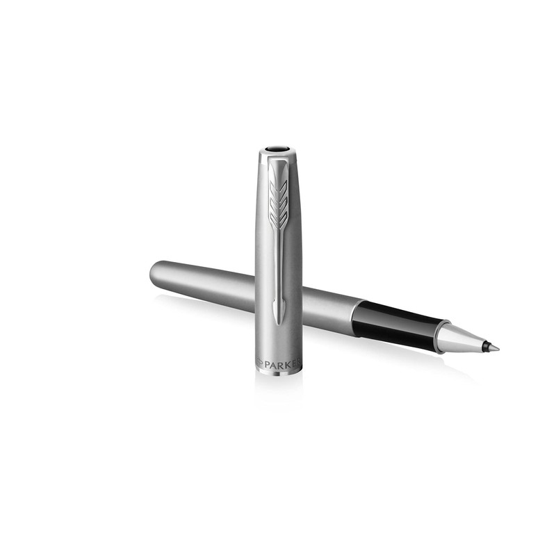 PARKER Sonnet Essentiel Rollerball Pen Stainless Steel Chrome Trim Fine