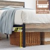 VECELO Full Size Platform Bed Frame with Wood Headboard, Strong