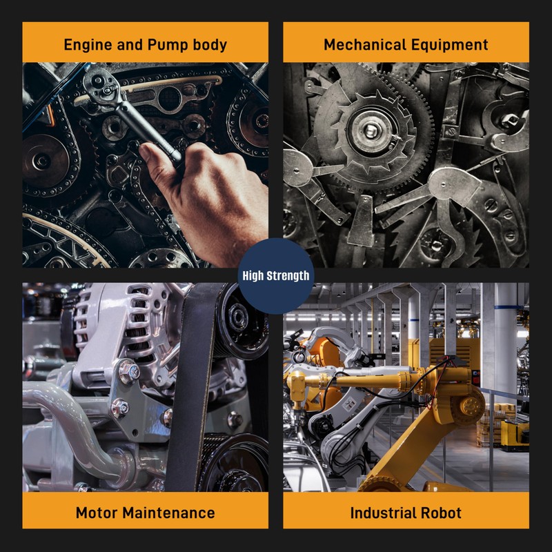 270 Green High Strength Threadlocker - 8.45Oz/250ml- Fills Gaps for