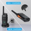 PTTalky FR1 Plus Walkie Talkies Long Range, Two Way radios,