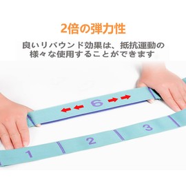 Ballet Stretch Band Training 11 Intensity Loop Bands Stretching Equipment for Dancers, Ballerinas, Cheerleaders, Gymnastics, Pilates, Yoga, Dance Stretching, Advanced Handsfree, Flexibility Exercise,
