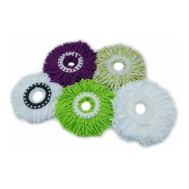 4 Repuestos Para Trapeador Exprimidor Automático Spin Mop