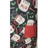 Sleigh Bell Bistro Santa Expression Mug Print Cotton Apron 26”x33”
