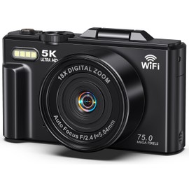 デジカメ 3.0"IPSスクリーン 18倍デジタルズーム 180度回転画面 AFオートフォーカス 自撮り 軽量 修学旅行 学生 初心者