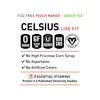CELSIUS CELSIUS Peach Mango Green Tea, Functional Essential Energy Drink