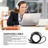 Earphone Cable 1.6m Versatile Lossless Sound Quality Earphone Wire with