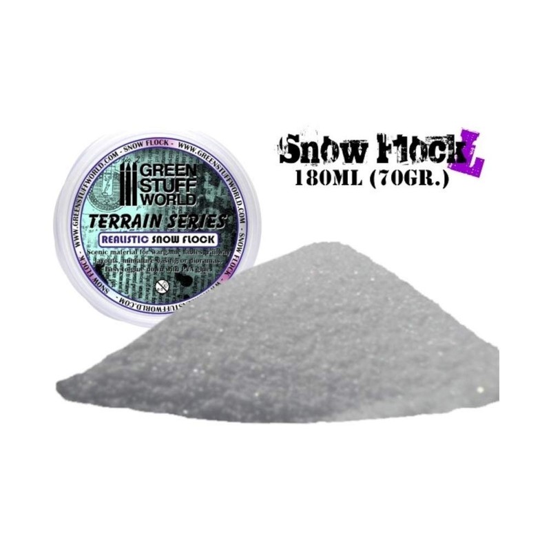 Green Stuff World - Model building snow powder (real).