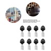 Beer Faucet Plug Brush Black ABS Beer Faucet Tap Cleaning