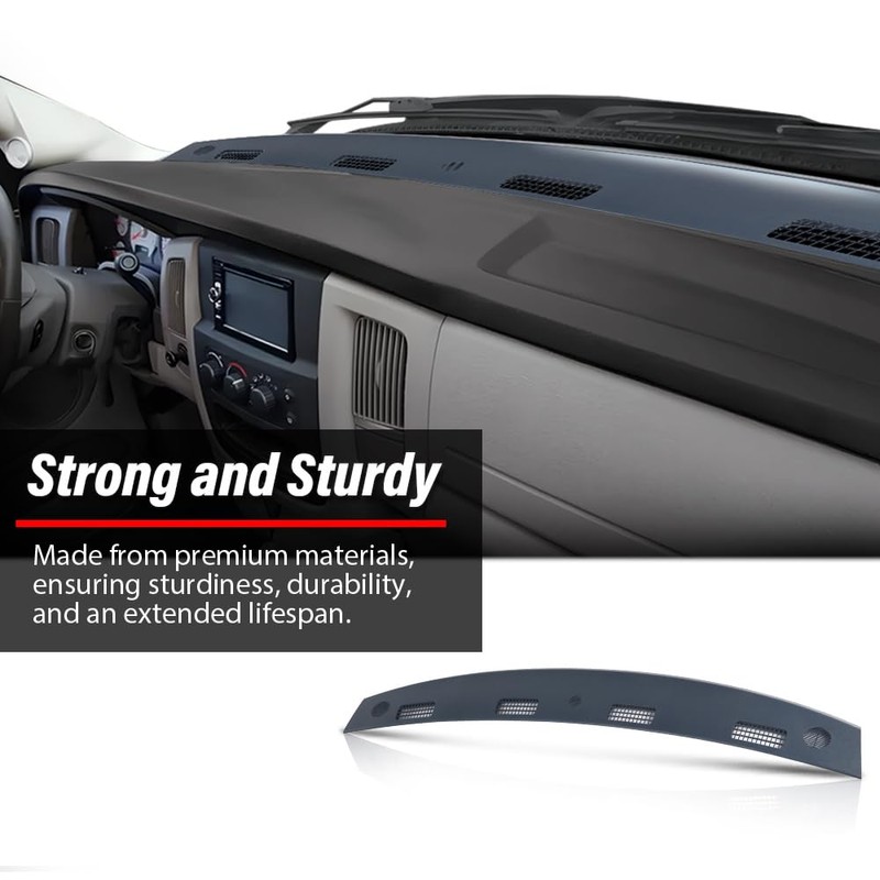 G-PLUS Front Upper Dashboard Panel Dash Cover,Compatible with Dodge Ram