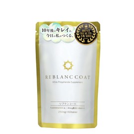 Liblan Coat Beauty Supplement, 60 Capsules, Approx. 1 Month (Beauty, Flavangenol, Superfood, 6 Types, Vitamin C, Ceramide, Placenta, Hyaluronic Acid)