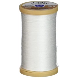 Coats: Thread & Zippers Machine Quilting Cotton Thread, 350-Yard, White