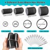 Selizo Hair Curlers 36 Pcs Set with 24Pcs Hair Curlers