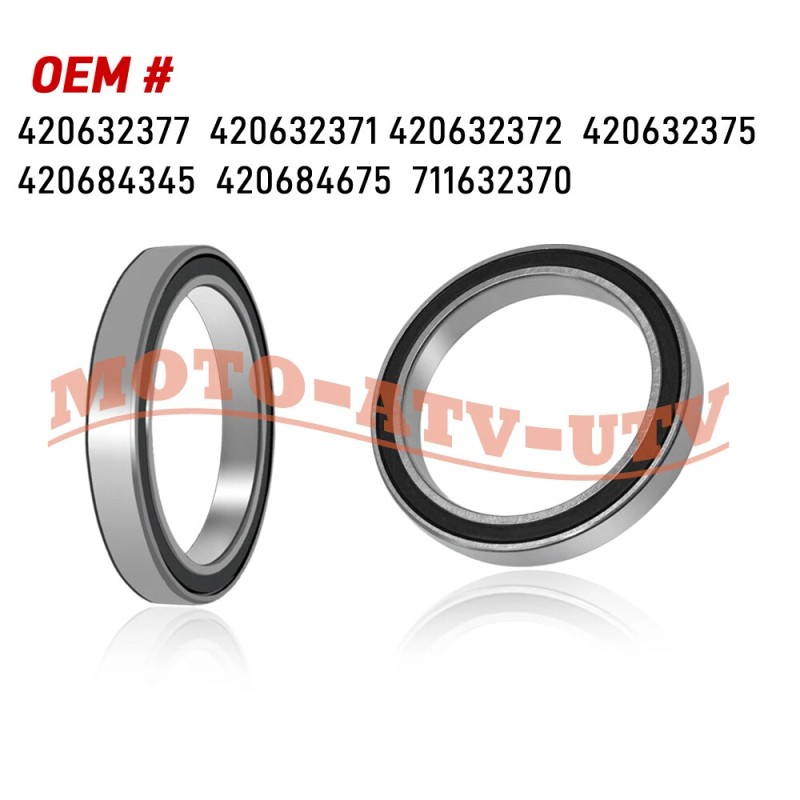 JINFANNIBI One Way Clutch Bearing Kit Set For Can-Am Outlander