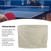 Ping Pong Table Dust Cover 190 Silver Coating Waterproof Table