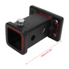 2in Bolt On Receiver Tube Trailer Hitch Receiver Adapter for