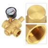 DN20 Adjustable Brass Water Pressure Reducer Valve with Gauge Meter