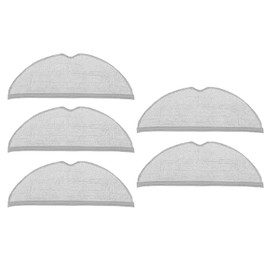 5PCS Vacuum Mop Replacement Pads Absorbent Washable Reusable Robot Vacuum Replacement Parts for Roborock S8 S7 MaxV S7 Pro Ultra
