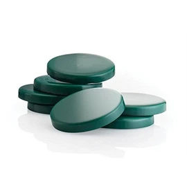 Premium Chlorophyll Hot Wax Discs, Intimate and armpits for use without Non-Woven Stripes. 400 g.