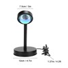 Sunset Light 180° Rotating Sundown Pattern Projection Floor Lamp USB