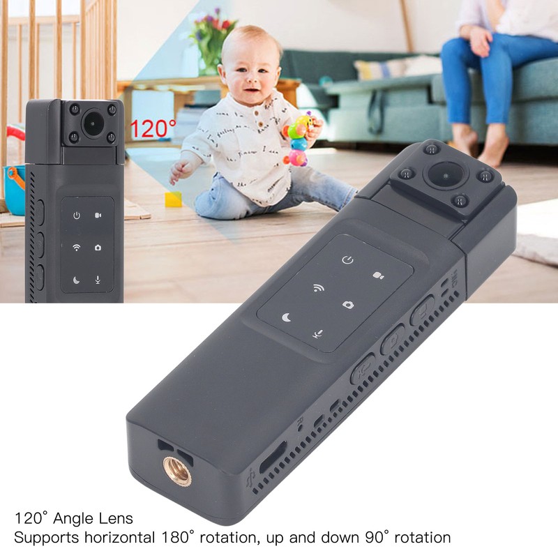 Pocket Video Camera WiFi 1080P HD Infrared Night Vision Mini