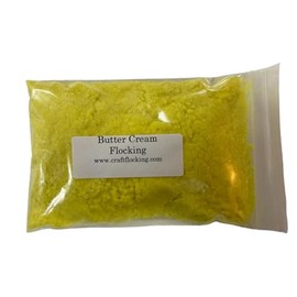 Generic Flocking Fibers 1 Ounce Package (Butter Cream)