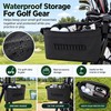 Golf Push Cart Accessory Bag for On-Course Storage – Waterproof