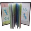 myledershop Large Elegant ID Folder 18 Compartments MJ-Design-Germany Made in