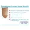 JianiMed Prosthetic Stump Shrinkers– Above Knee, 20cm, Compression, Amputee Socks,