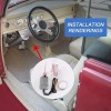 NoBrand New Chrome 12V Universal Street Hot Rod Turn Signal