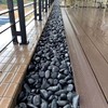 SHIZWU Polished Black River Rocks - 2-3 inch 40LB High