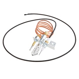 gohantee Safety Burner Pilot Kit, M9x1 Thermocouple 9.5” Spark Ignition Gas Water Heater Propane Igniter Kit DIY Safety Replacement Parts for Natural Gas Heater, Fire Pit, Fireplace