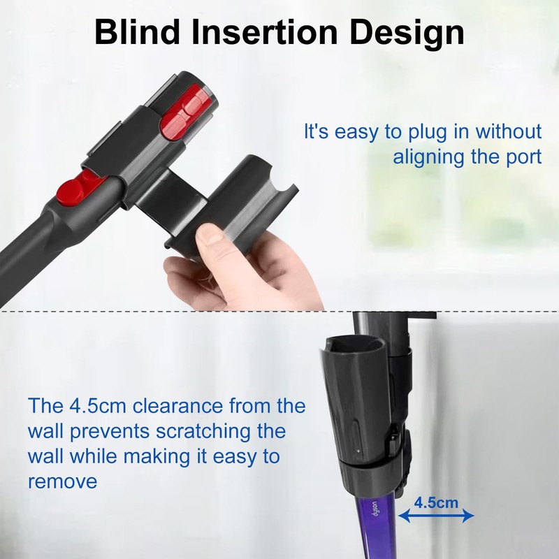 2 PCS Storage Bracket Holders Accessories Holder for Dyson V7