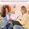 Acrylic Nail Kit For Beginners - 3-Color Powder (Clear/White/Pink)