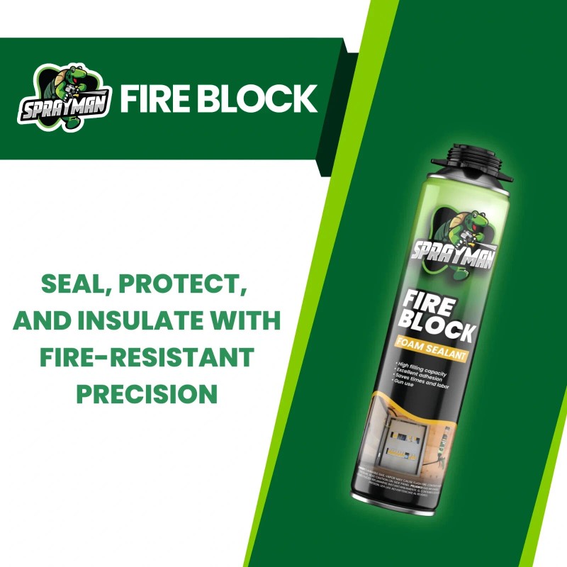 Sprayman Pro Fire Block Foam – Gun Foam, 20 oz