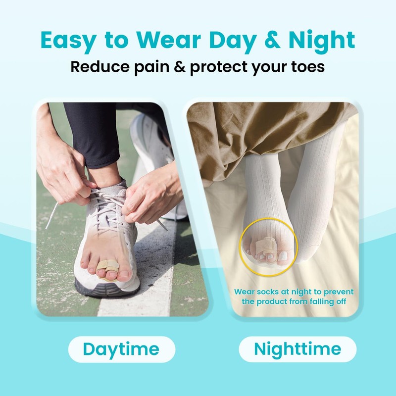 Pozpo Tech Hammer Toe Straighteners Toe Correction Splint for Women