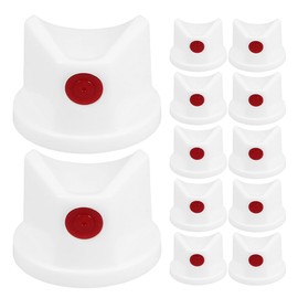 FUNOMOCYA 15Pcs Aerosol Spray Caps Paint Nozzles Replacement Caps Universal Fine Mist Spray can Nozzle Replacements Waterproof Button White