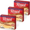 Royal Flan Dessert Mix - 3 Pack of 3.8oz Boxes