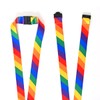 Polyester Lanyards with Safety Clasp & Waterproof Transparent Card Holders